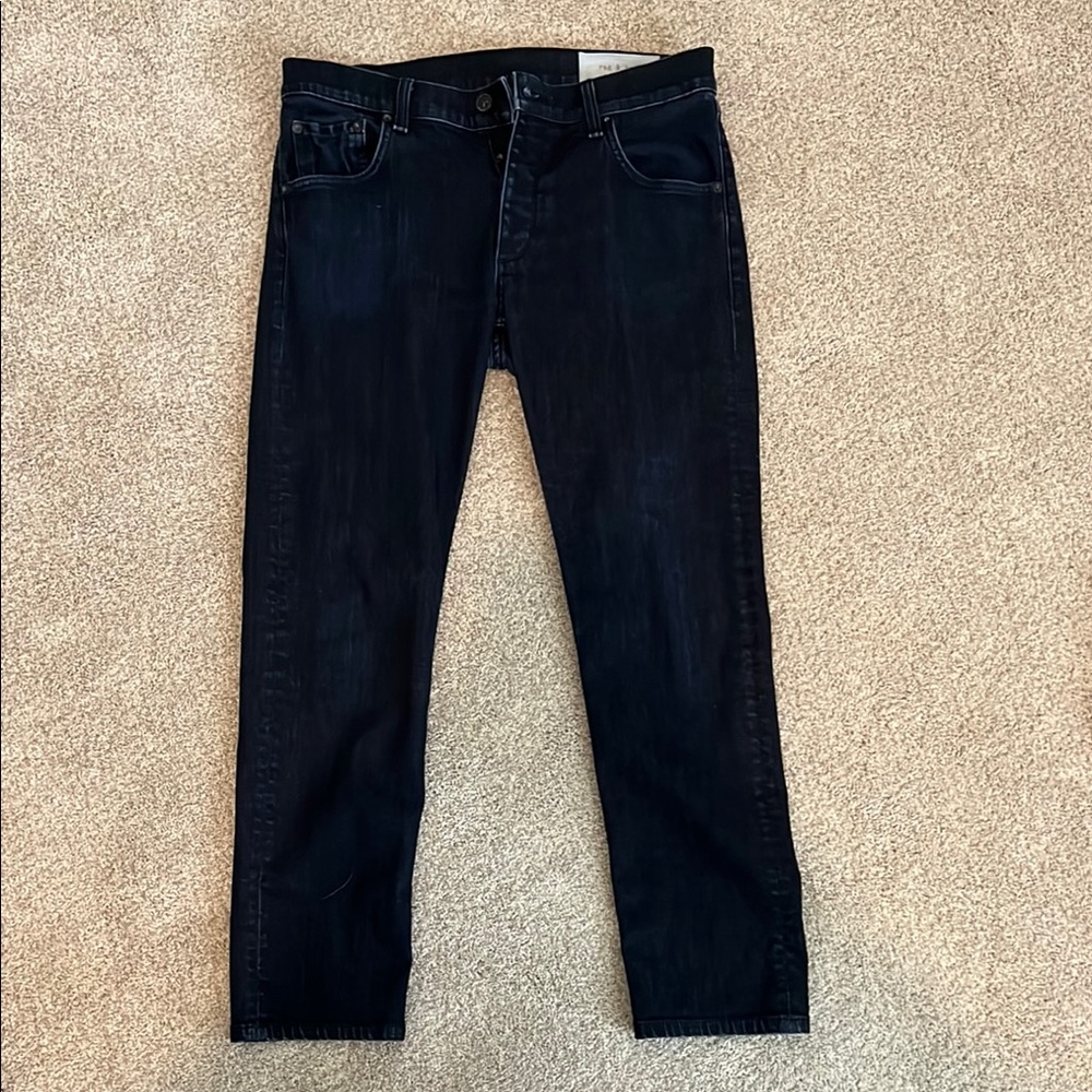 Men's Rag n’ Bone Dark Blue Slim Fit Jeans